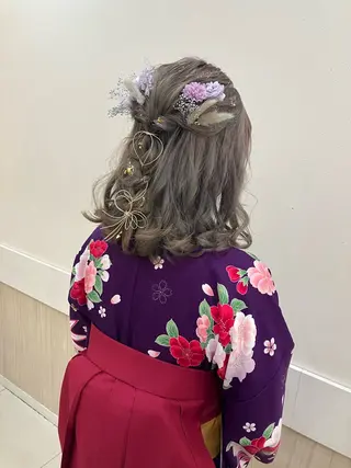 ヘアアレンジ yukari 艶髪ヘアのヘアスタイル
