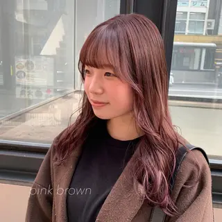 セミロング カラー 似合わせカット得意 💛RENA💛のヘアスタイル