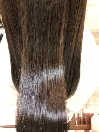セミロング パーマ 店長/髪質改善 小早川周大のヘアスタイル