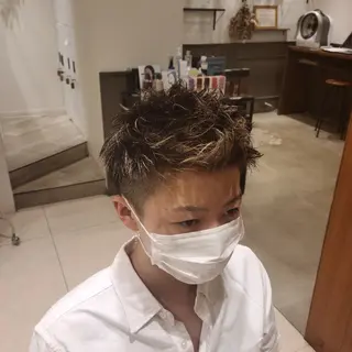 ショート 中井 啓悟のヘアスタイル