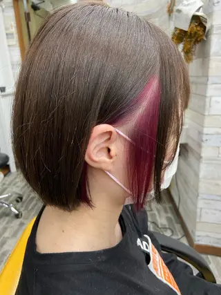 ショート カラー 大坪 拓斗のヘアスタイル