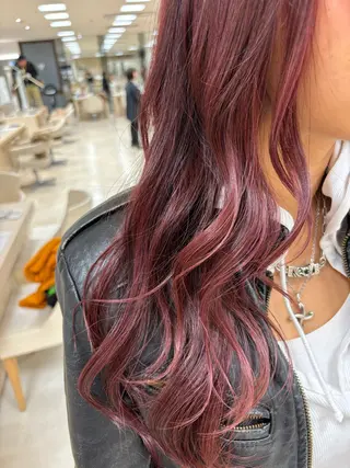 カラー 🎀暖色カラー/透明 感カラー/ひな🎀のヘアスタイル