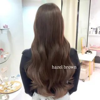 ロング 𝑚𝑖𝑤𝑎 /名駅/透明感カラーのヘアスタイル