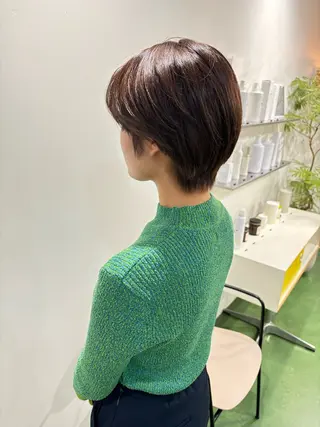 ショート カラー Maki /透明感カラーのヘアスタイル