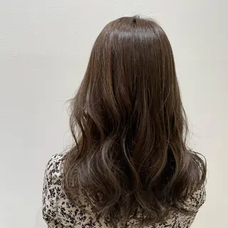 ロング パーマモデル募集🌈 森脇帆南のヘアスタイル