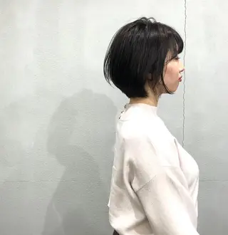 ショート カラー ショート/ボブ/ 白髪染め/メンズ葛西のヘアスタイル