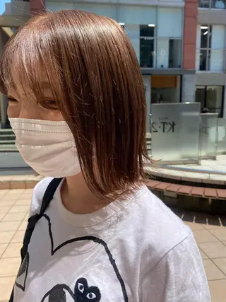 ショート カラー タカノ ノゾミのヘアスタイル