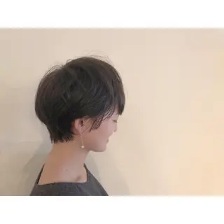 ショート カラー 心斎橋 美髪職人 近江のヘアスタイル