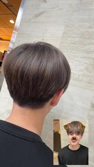 メンズ Shiho 🦋 /透明感カラーのヘアスタイル
