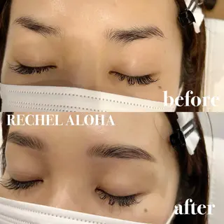 マツエク・マツパ RECHEL ALOHA　茨木店のマツエク・マツパデザイン