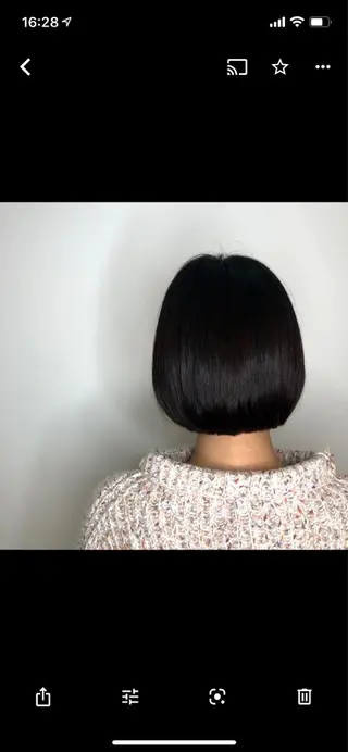 ショート 久保田 千尋のヘアスタイル