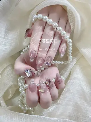 ネイル ラベンダー💖日暮里 ルル💖ネイルのネイルデザイン
