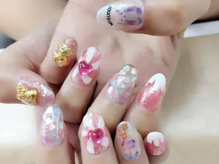 ネイル 💅ネイル✨ プリンセスのネイルデザイン