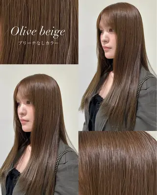 ロング カラー 🤍透明感カラー・ きらら🤍のヘアスタイル