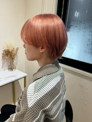 ショート カラー &SONS 小林亨のヘアスタイル