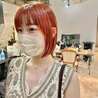 ショート カラー ショート・ボブ ・ウルフ✂︎IMAIのヘアスタイル