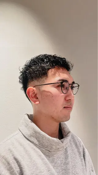 ショート パーマ メンズ 🌿ボブ パーマ高橋啓太🌿のヘアスタイル