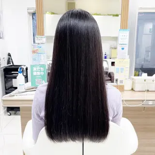 ロング 藤原 亜美🤍のヘアスタイル