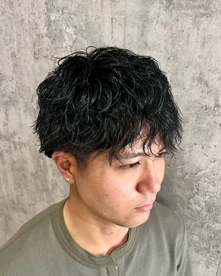 ショート パーマ メンズ 【パーマ特化美容師】 🔥Yoshiyaのヘアスタイル
