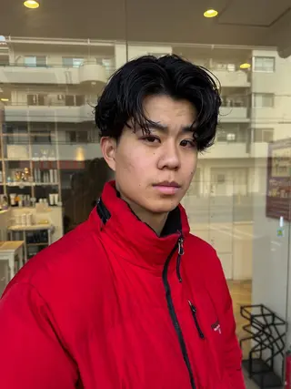 ショート パーマ メンズ パーマ/ハイトーン スパイキー/神田正紀のヘアスタイル