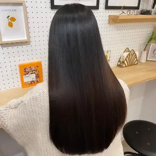 ロング 縮毛・酸性ストレート 特化のヘアスタイル