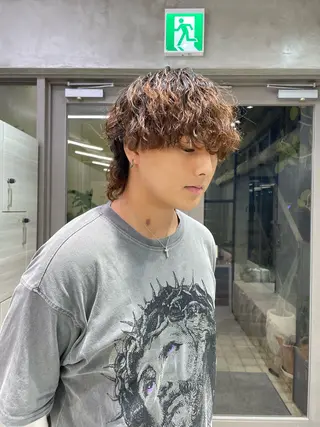 パーマ メンズ the path Seiyaのヘアスタイル