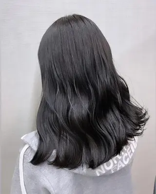 ロング 近藤 楓花のヘアスタイル