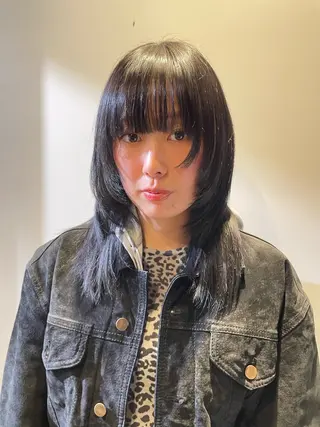 セミロング カラー 🎀レイヤー/パーマ カラー/ai🎀のヘアスタイル