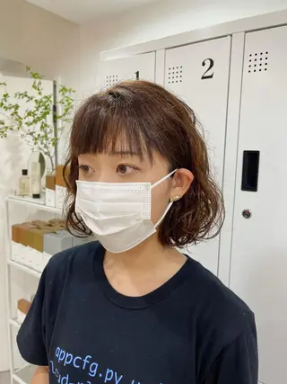 ショート オカダ ノゾミのヘアスタイル
