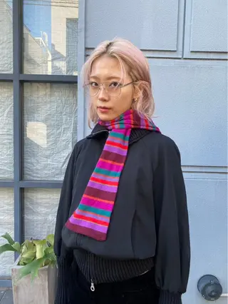 ミディアム saku 🎀🫧のヘアスタイル