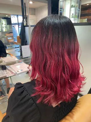 ミディアム カラー カラー専門美容師🫧 舘田千乃🫧のヘアスタイル