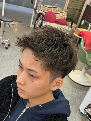 ミディアム パーマ CuMARi所属・後悔させません🌈パ ーマ⭕️🌈福本のヘアスタイル