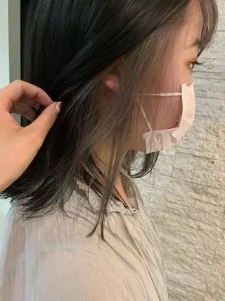 カラー ✄折橋 彩花🐶🍑のヘアスタイル