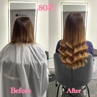 ロング シールエクステ ♡SAORI♡のヘアスタイル