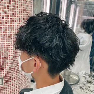 メンズ 🎸メンズ朝ラク！ パーマ特化ren🎸のヘアスタイル
