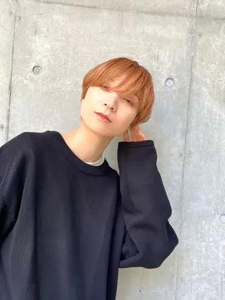 ショート カラー ショート/ウルフ ハイトーン/カイセイのヘアスタイル