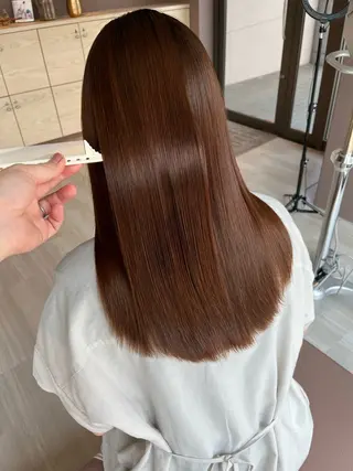 ロング カラー Lien.テラダ 各務原スタイリストのヘアスタイル