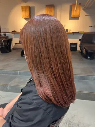 セミロング カラー sayaka / 本陣モデル募集中！のヘアスタイル