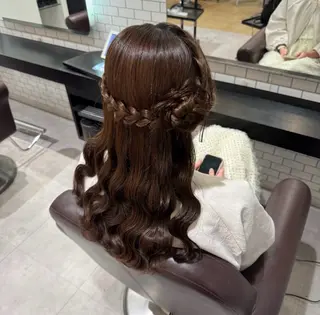 ロング ヘアアレンジ 🎀ヘアアレンジ 🎀ななみのヘアスタイル