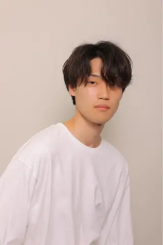 ミディアム パーマ メンズ MEN'S 限定 / 杉田 星成のヘアスタイル