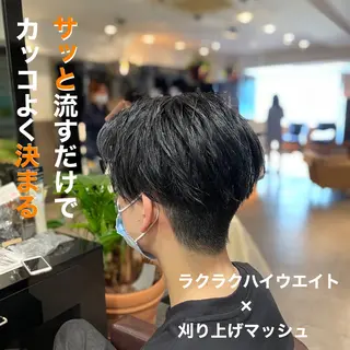 ショート カラー パーマ メンズ 新宿御苑前/新宿 Ryuseiのヘアスタイル