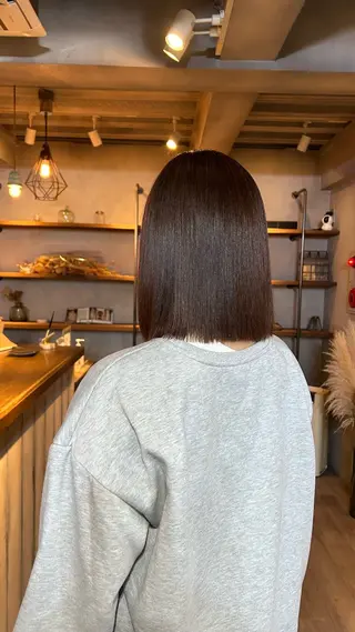 ミディアム 🦭☪️Azumi 縮毛矯正☪️🦭のヘアスタイル