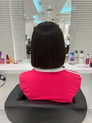 ショート カラー ヘアアレンジ 💓ブリーチ特化 透明感💓あい💓のヘアスタイル