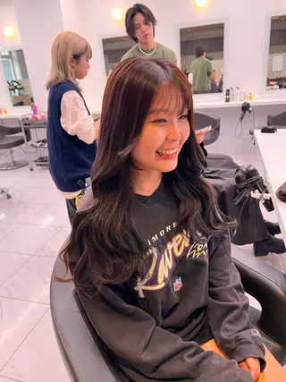 ロング 💖札幌カラー 指名No.1💖玲奈のヘアスタイル