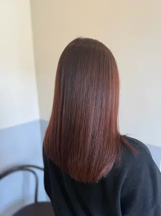 ロング 平川 陸翔のヘアスタイル