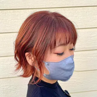 ショート カラー ✨髪質改善🎨 杉本賢人のヘアスタイル
