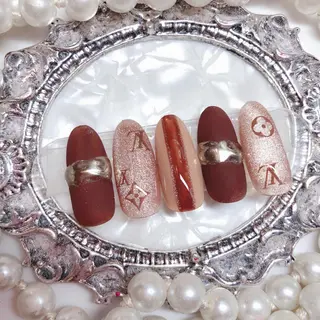 ネイル マジック ミラーのネイルデザイン