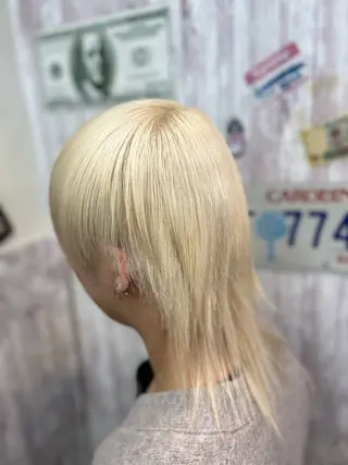 ショート メンズ 成安 雪菜のヘアスタイル