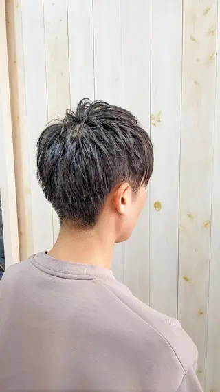 ショート メンズ こにし/蒲生四丁目 /美髪カラー/スパのヘアスタイル