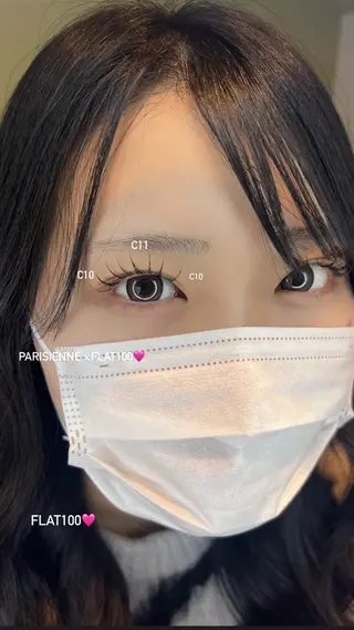 マツエク・マツパ Lu ANAのマツエク・マツパデザイン